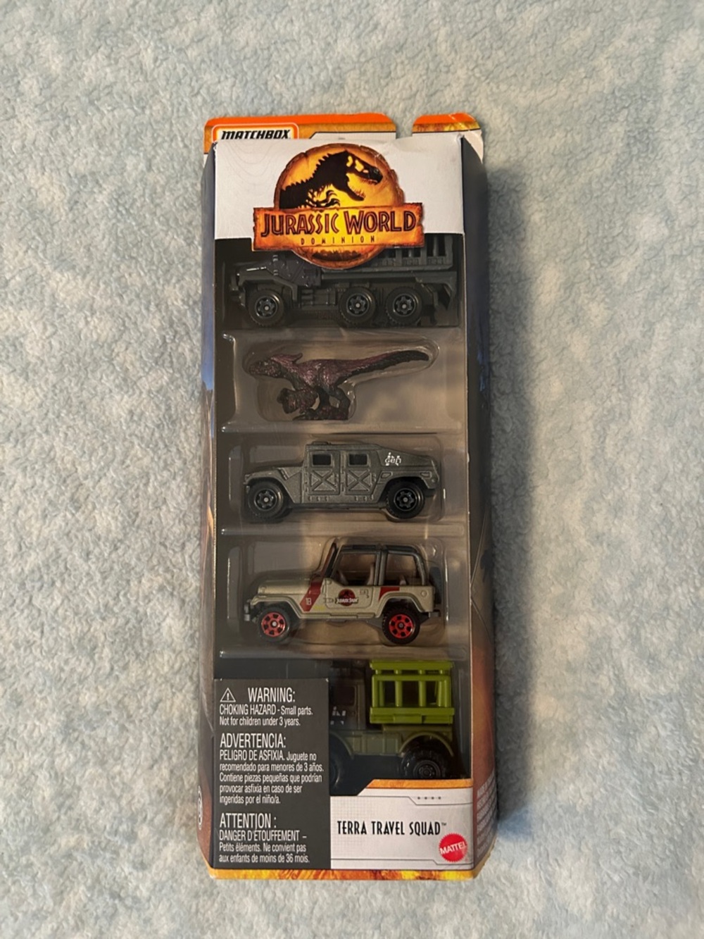 Jurassic Park Matchbox
